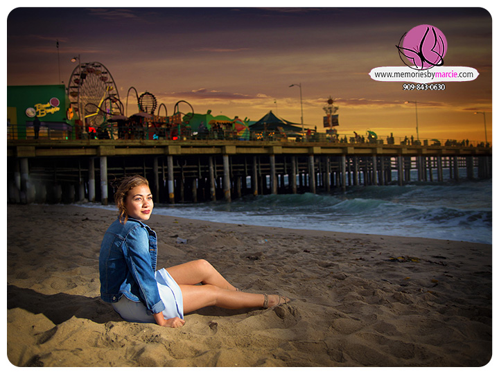 Read more about the article Santa Monica Pier Quinceanera Photo Session